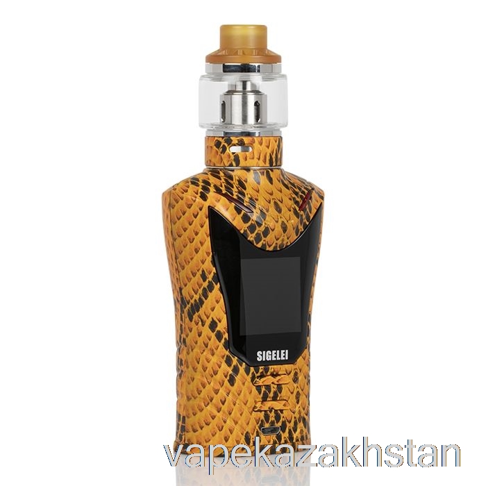 Vape Kazakhstan Sigelei Sobra 198W TC Starter Kit Serpentine Yellow